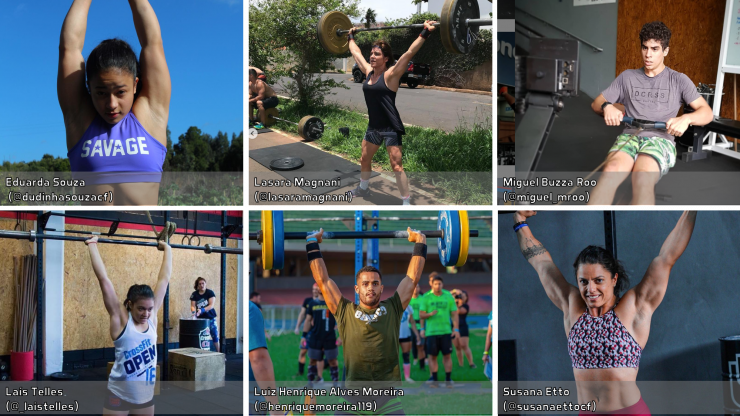 brasileiros classificados crossfit games 2020 masters e teens