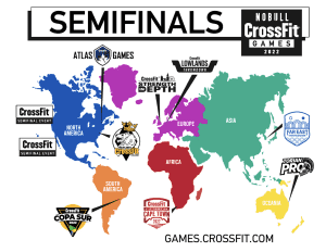 Definida nova semifinal dos CrossFit Games 2022 para América do Sul: Copa Sur